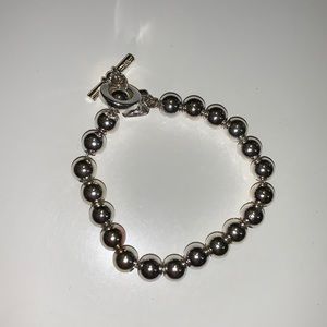 Ralph Lauren Silver Bead Bracelet